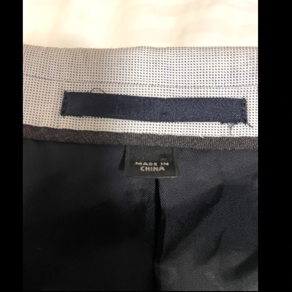 J. Crew Ludlow Slim Fit Tessuti di Sondrio Cotton Pale Blue Jacket Blazer 42R